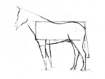 Завантажити матеріали уроку з малювання конячки