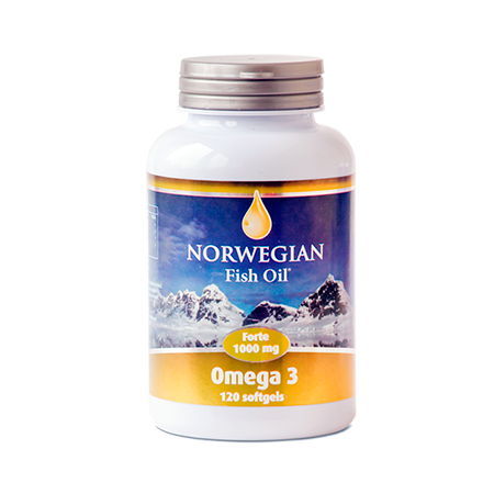 Капсули риб'ячого жиру Омега 3 Форте від NORWEGIAN Fish Oil